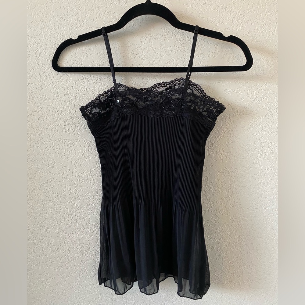 Weather Vane Black Small Tank Top